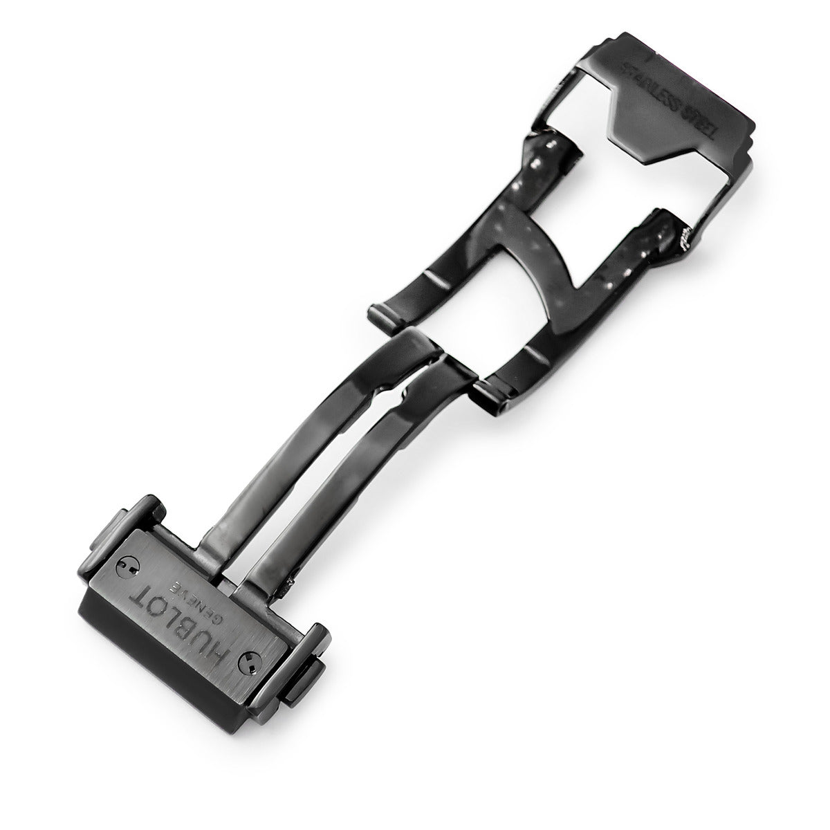 ウブロ HUBLOT 純正 Dバックル ブラック ステンレススチール ブラック