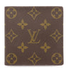 ルイヴィトン LOUIS VUITTON ポルト ビエ カルト クレディ モネ M61665 モノグラム モノグラムキャンバス 二つ折り財布 ゴールド金具 茶 コンパクトウォレット
