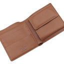 ルイヴィトン LOUIS VUITTON ポルト ビエ カルト クレディ モネ M61665 モノグラム モノグラムキャンバス 二つ折り財布 ゴールド金具 茶 コンパクトウォレット