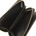 ルイヴィトン LOUIS VUITTON ポルトフォイユ ルー M81461 モノグラムリバース レザー モノグラムリバース 二つ折り財布 ゴールド金具 茶 コンパクト財布 ラウンドファスナー