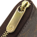ルイヴィトン LOUIS VUITTON ジッピー コイン パース M60067 モノグラム モノグラムキャンバス コインケース ゴールド金具 茶 小銭入れ コンパクト財布