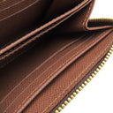 ルイヴィトン LOUIS VUITTON ジッピー コイン パース M60067 モノグラム モノグラムキャンバス コインケース ゴールド金具 茶 小銭入れ コンパクト財布