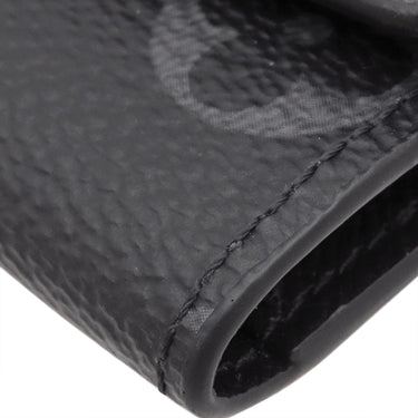 ルイヴィトン LOUIS VUITTON ミュルティクレ6 M82603 モノグラムエクリプス モノグラムキャンバス モノグラムエクリプス キーケース シルバー金具 黒 グレー 6連 6本