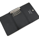 ルイヴィトン LOUIS VUITTON ミュルティクレ6 M82603 モノグラムエクリプス モノグラムキャンバス モノグラムエクリプス キーケース シルバー金具 黒 グレー 6連 6本