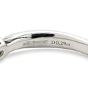 ティファニー Tiffany & Co ハーモニー ソリティア ダイヤリング プラチナシルバー Pt950 ダイヤモンド リング 指輪 T＆Co. 一粒 1P 0.29ct 12号