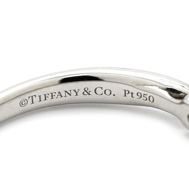 ティファニー Tiffany & Co ハーモニー ソリティア ダイヤリング プラチナシルバー Pt950 ダイヤモンド リング 指輪 T＆Co. 一粒 1P 0.29ct 12号