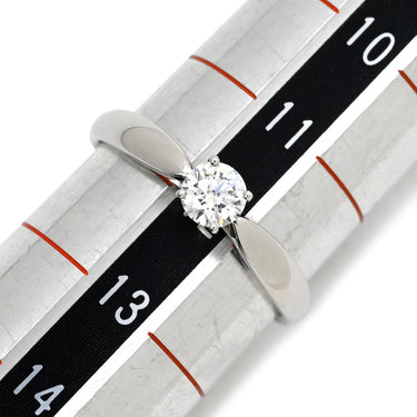 ティファニー Tiffany & Co ハーモニー ソリティア ダイヤリング プラチナシルバー Pt950 ダイヤモンド リング 指輪 T＆Co. 一粒 1P 0.29ct 12号