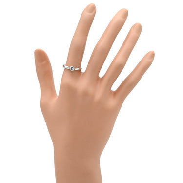ティファニー Tiffany & Co ハーモニー ソリティア ダイヤリング プラチナシルバー Pt950 ダイヤモンド リング 指輪 T＆Co. 一粒 1P 0.29ct 12号