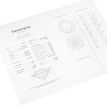 ティファニー Tiffany & Co ハーモニー ソリティア ダイヤリング プラチナシルバー Pt950 ダイヤモンド リング 指輪 T＆Co. 一粒 1P 0.29ct 12号