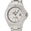 腕時計 ロレックス ROLEX ヨットマスター ロレジウム 16622 G番 自動巻き メンズ G番 Pt950×SS コンビ 赤針 ベンツ針 デイト