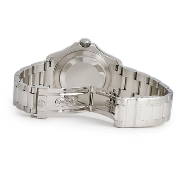 腕時計 ロレックス ROLEX ヨットマスター ロレジウム 16622 G番 自動巻き メンズ G番 Pt950×SS コンビ 赤針 ベンツ針 デイト