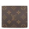ルイヴィトン LOUIS VUITTON マルコ NM M62288 モノグラム モノグラムキャンバス 二つ折り財布 ゴールド金具 茶 イニシャル刻印有り