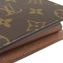 ルイヴィトン LOUIS VUITTON マルコ NM M62288 モノグラム モノグラムキャンバス 二つ折り財布 ゴールド金具 茶 イニシャル刻印有り