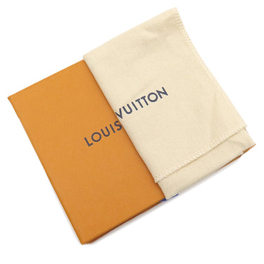 ルイヴィトン LOUIS VUITTON ポルトフォイユ マルコ NM M62545 モノグラムエクリプス モノグラムキャンバス モノグラムエクリプス 二つ折り財布 黒 グレー イニシャル刻印あり