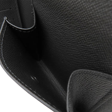ルイヴィトン LOUIS VUITTON ポルトフォイユ マルコ NM M62545 モノグラムエクリプス モノグラムキャンバス モノグラムエクリプス 二つ折り財布 黒 グレー イニシャル刻印あり