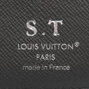 ルイヴィトン LOUIS VUITTON ポルトフォイユ マルコ NM M62545 モノグラムエクリプス モノグラムキャンバス モノグラムエクリプス 二つ折り財布 黒 グレー イニシャル刻印あり