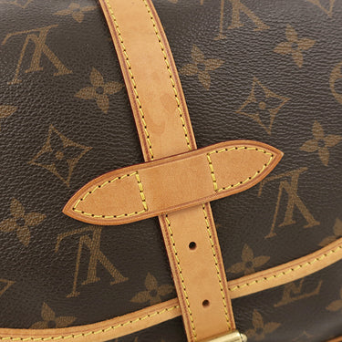 ルイヴィトン LOUIS VUITTON ソミュール 30 M42256 モノグラム モノグラムキャンバス ショルダーバッグ ゴールド金具 斜め掛け