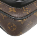 ルイヴィトン LOUIS VUITTON クリストファー ウェアラブル M69404 モノグラムマカサー モノグラムマカサー ショルダーバッグ ブラック金具 茶 黒 クロスボディ 斜め掛け