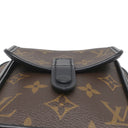 ルイヴィトン LOUIS VUITTON クリストファー ウェアラブル M69404 モノグラムマカサー モノグラムマカサー ショルダーバッグ ブラック金具 茶 黒 クロスボディ 斜め掛け