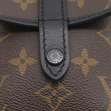 ルイヴィトン LOUIS VUITTON クリストファー ウェアラブル M69404 モノグラムマカサー モノグラムマカサー ショルダーバッグ ブラック金具 茶 黒 クロスボディ 斜め掛け