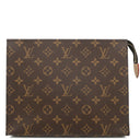 ルイヴィトン LOUIS VUITTON ポッシュ トワレット 26 M47542 モノグラム モノグラムキャンバス ポーチ ゴールド金具 茶 非売品 ノベルティ