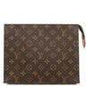 ルイヴィトン LOUIS VUITTON ポッシュ トワレット 26 M47542 モノグラム モノグラムキャンバス ポーチ ゴールド金具 茶 非売品 ノベルティ