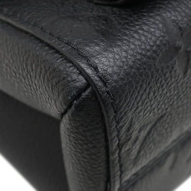 ルイヴィトン LOUIS VUITTON ヴァヴァンPM M44151 ノワール モノグラムアンプラント ショルダーバッグ ゴールド金具 黒