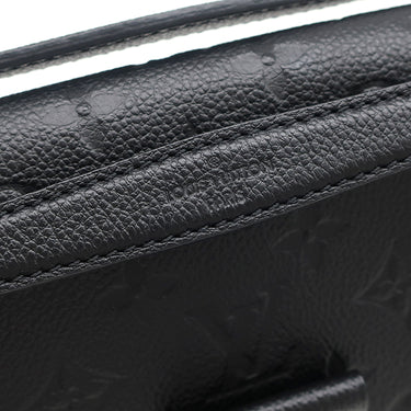 ルイヴィトン LOUIS VUITTON ヴァヴァンPM M44151 ノワール モノグラムアンプラント ショルダーバッグ ゴールド金具 黒