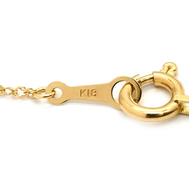 ノンブランド NON BRAND ダイヤペンダント イエローゴールド K18YG ダイヤモンド ネックレス Au750 18K 18金 YG 0.50ct クラスター スクリューチェーン