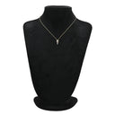 ノンブランド NON BRAND ダイヤペンダント イエローゴールド K18YG ダイヤモンド ネックレス Au750 18K 18金 YG 0.50ct クラスター スクリューチェーン