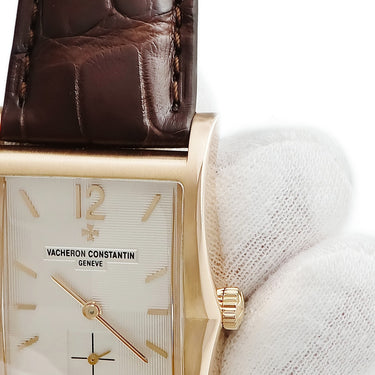 腕時計 ヴァシュロン・コンスタンタン VACHERON CONSTANTIN ヒストリーク アロンド 1954 81018/000R-9657 手巻き メンズ K18RG無垢 ギョウシェ