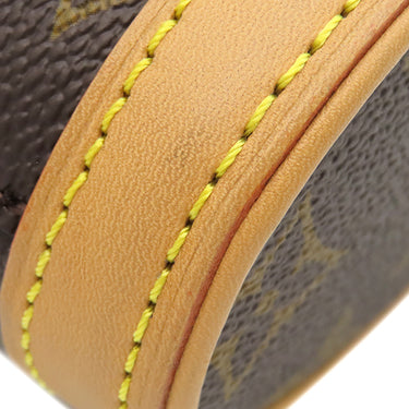 ルイヴィトン LOUIS VUITTON フォールド ミー ポーチ M80874 モノグラム モノグラムキャンバス ショルダーバッグ ゴールド金具 ポシェット 茶