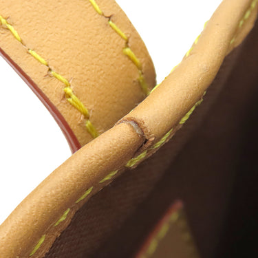 ルイヴィトン LOUIS VUITTON フォールド ミー ポーチ M80874 モノグラム モノグラムキャンバス ショルダーバッグ ゴールド金具 ポシェット 茶