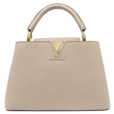 ルイヴィトン LOUIS VUITTON カプシーヌ BB M94634 ガレ レザー トリヨンレザー 　　 2WAYバッグ ゴールド金具 グレージュ ショルダーバッグ ハンドバッグ