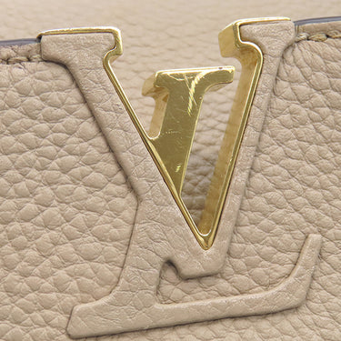 ルイヴィトン LOUIS VUITTON カプシーヌ BB M94634 ガレ レザー トリヨンレザー 　　 2WAYバッグ ゴールド金具 グレージュ ショルダーバッグ ハンドバッグ