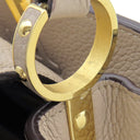 ルイヴィトン LOUIS VUITTON カプシーヌ BB M94634 ガレ レザー トリヨンレザー 　　 2WAYバッグ ゴールド金具 グレージュ ショルダーバッグ ハンドバッグ