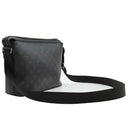 ルイヴィトン LOUIS VUITTON オディセ メッセンジャー PM M44223 モノグラム エクリプス レザー モノグラムエクリプスキャンバス ショルダーバッグ シルバー金具 黒 グレー