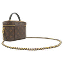 ルイヴィトン LOUIS VUITTON ヴァニティ NV PM M45165 モノグラム×モノグラムリバース モノグラムキャンバス モノグラムリバースキャンバス 2WAYバッグ ゴールド金具 茶 バニティ ハンドバッグ 旧型