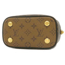 ルイヴィトン LOUIS VUITTON ヴァニティ NV PM M45165 モノグラム×モノグラムリバース モノグラムキャンバス モノグラムリバースキャンバス 2WAYバッグ ゴールド金具 茶 バニティ ハンドバッグ 旧型