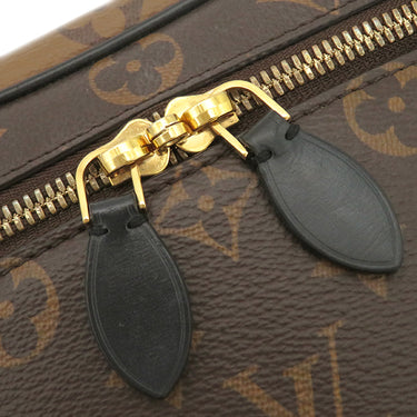 ルイヴィトン LOUIS VUITTON ヴァニティ NV PM M45165 モノグラム×モノグラムリバース モノグラムキャンバス モノグラムリバースキャンバス 2WAYバッグ ゴールド金具 茶 バニティ ハンドバッグ 旧型