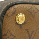 ルイヴィトン LOUIS VUITTON ヴァニティ NV PM M45165 モノグラム×モノグラムリバース モノグラムキャンバス モノグラムリバースキャンバス 2WAYバッグ ゴールド金具 茶 バニティ ハンドバッグ 旧型