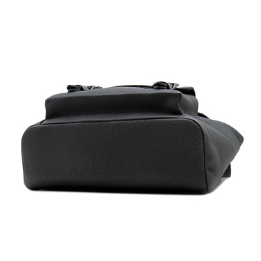 ルイヴィトン LOUIS VUITTON クリストファー スリム バックパック M58644 ブラック レザー トリヨンレザー リュック・デイパック マットブラック金具 黒