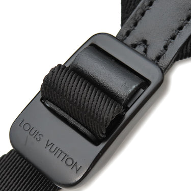 ルイヴィトン LOUIS VUITTON クリストファー スリム バックパック M58644 ブラック レザー トリヨンレザー リュック・デイパック マットブラック金具 黒