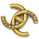 シャネル CHANEL ココマーク ヴィンテージ ゴールド GP ブローチ ゴールド金具 CHANEL CCマーク メタル