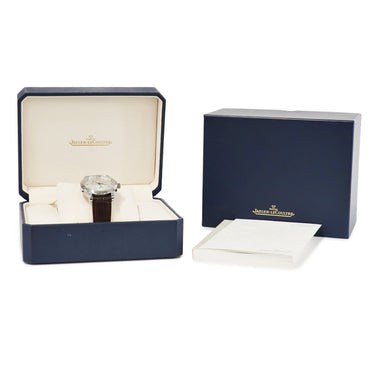 腕時計 ジャガールクルト JAEGER LECOULTRE マスター ホームタイム Q1628420 147.8.05.S 自動巻き メンズ デュアルタイム スモールセコンド