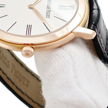 腕時計 オーデマピゲ AUDEMARS PIGUET ジュール オーデマ エクストラフラット 15093OR.OO.A002CR.01 手巻き メンズ K18PG無垢 バー ローマン