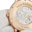 腕時計 オーデマピゲ AUDEMARS PIGUET ジュール オーデマ エクストラフラット 15093OR.OO.A002CR.01 手巻き メンズ K18PG無垢 バー ローマン