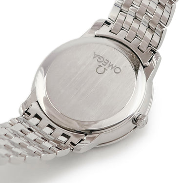 腕時計 オメガ OMEGA デ ヴィル プレステージ コーアクシャル 424.10.37.20.01.001 自動巻き メンズ デイト 黒 バー ローマン