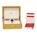 腕時計 オメガ OMEGA デ ヴィル プレステージ コーアクシャル 424.10.37.20.01.001 自動巻き メンズ デイト 黒 バー ローマン