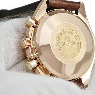 腕時計 オメガ OMEGA スピードマスター トリプルカレンダー ムーンフェイズ 175.0034 自動巻き メンズ K18PG無垢 クロノグラフ